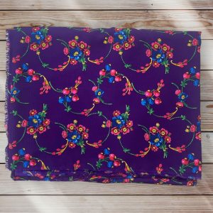 Material sumna poliester fond mov inchis