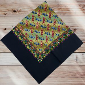 Batic casmir margina neagra fond crem degrade